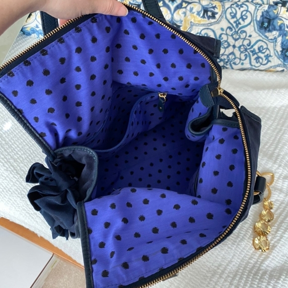 Juicy Couture Dark Blue Crest Shoulder Bag - Picture 4 of 6